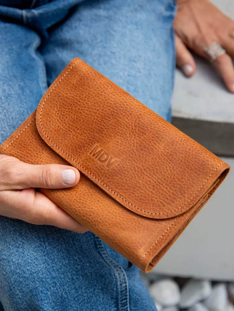 Billetera / Pasaporte de Cuero 