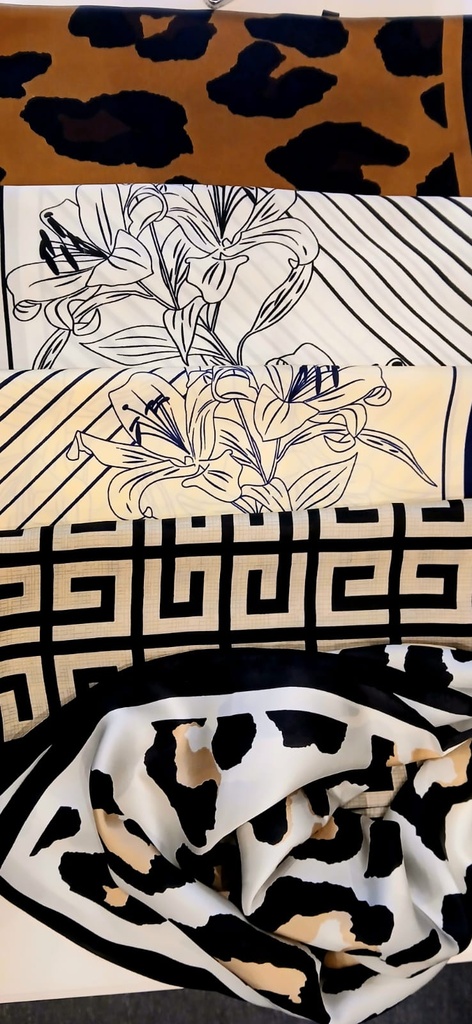 Pañuelos Estampas Seda