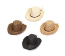 Sombrero Rafia Tipo Cowboy