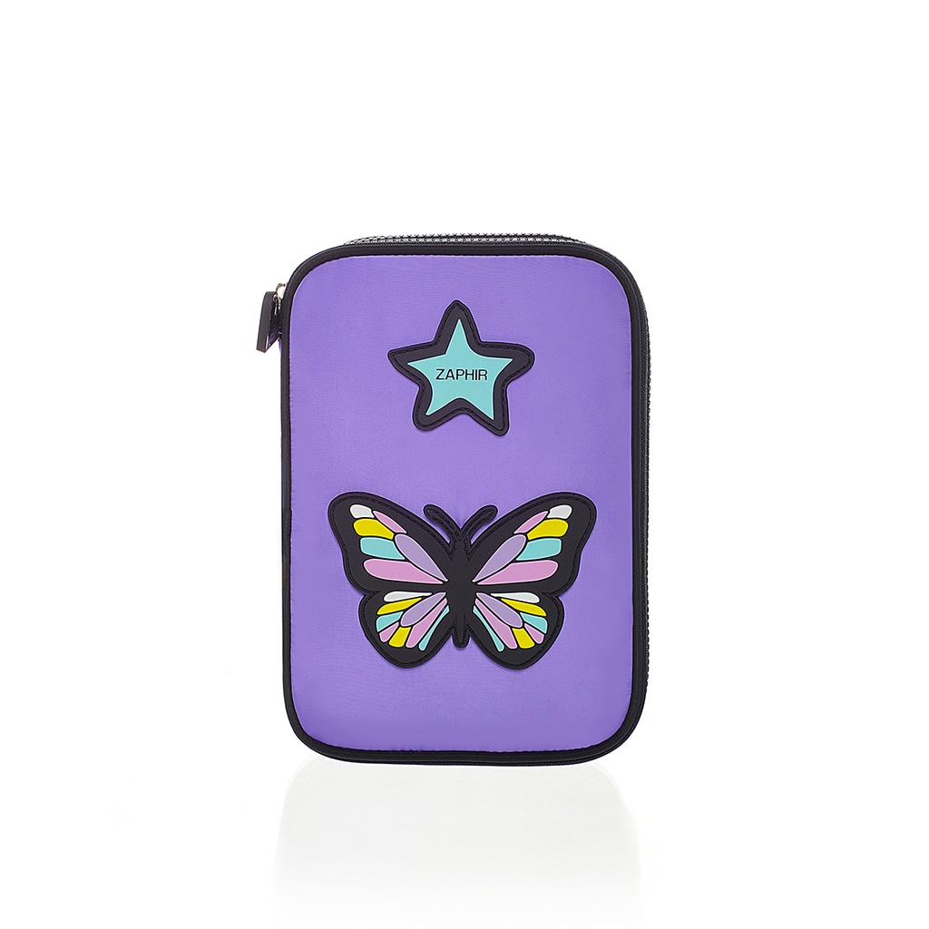 Cartuchera Mariposa de 2 pisos (Zaphir)