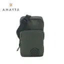 Bandolera Portacelular Amayra. Tela Impermeable.