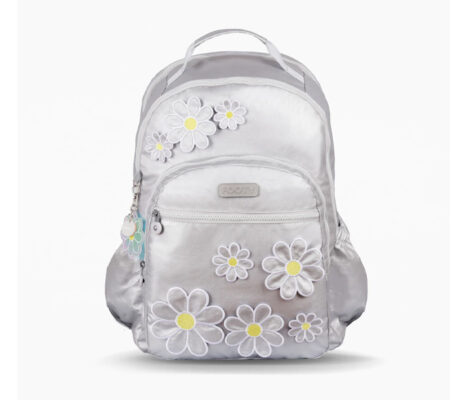 Mochila Margarita Plateada (Footy)