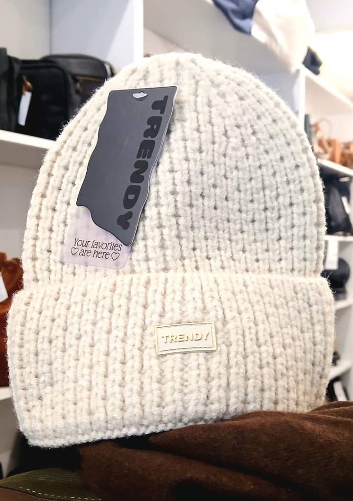 Gorro Tejido Trendy