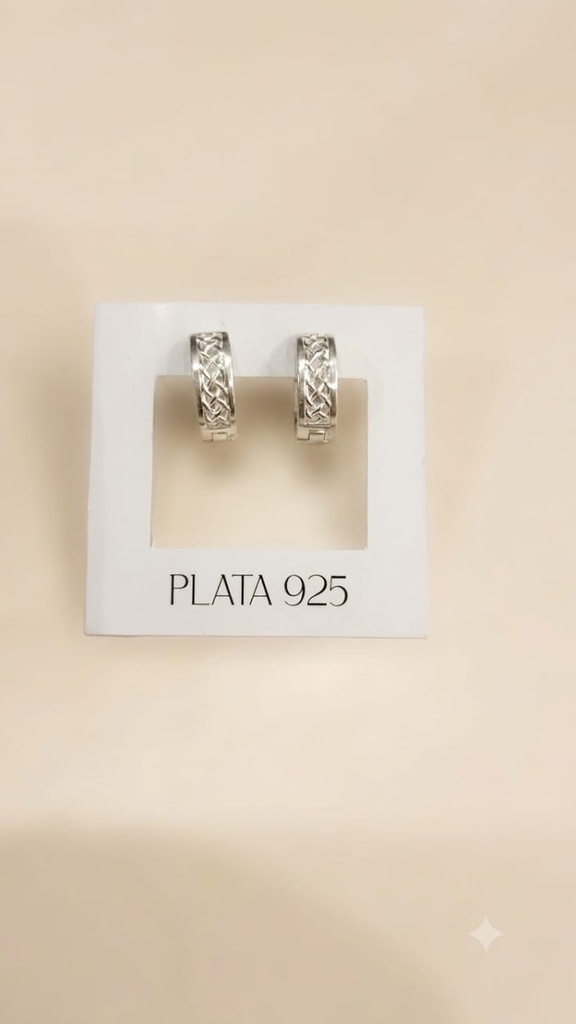 Aros Plata 925