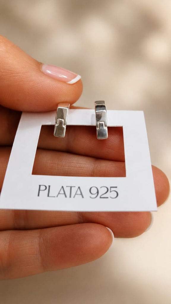 Aros Plata 925 