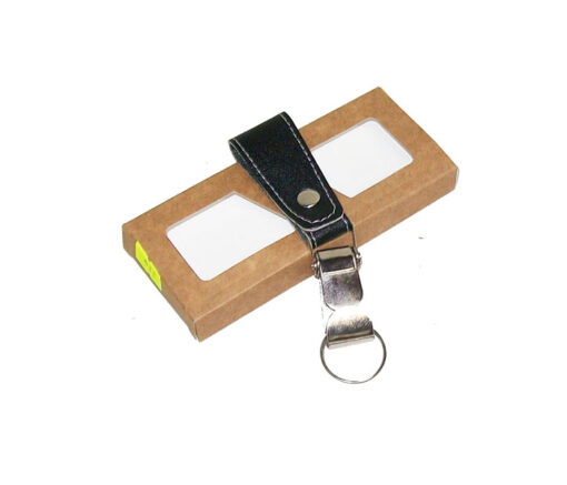 Llavero Cuero Vigilante