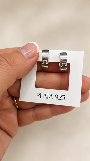 [A102] Aros Plata 925