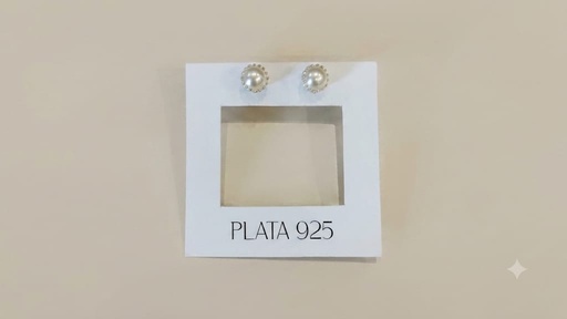 [A1042] Aros Perla chicos  