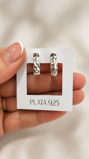 [A1072] Aros Plata 925