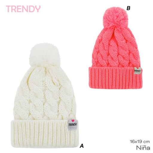 Gorro Trendy T2 - Lana trenzado -