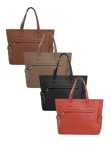 [4892306008290] Cartera Tote Ona Saez - Cuero Ecológico - (OS-561)