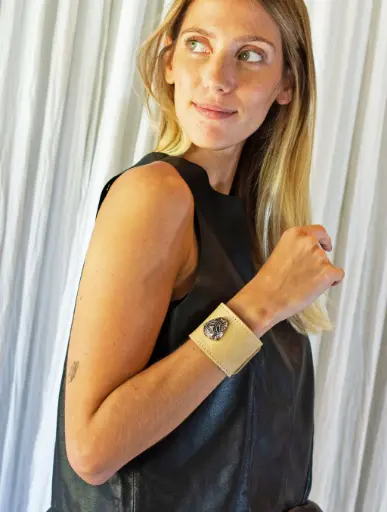Brazalete de Cuero New York