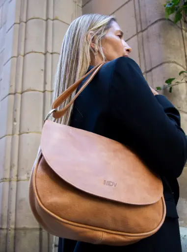 [580] Cartera / Bandolera Cuero 