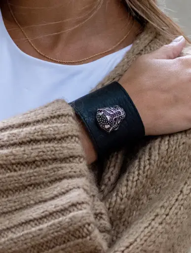 Brazalete de Cuero New York